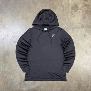 Gymshark Arrival Black Performance Hoodie